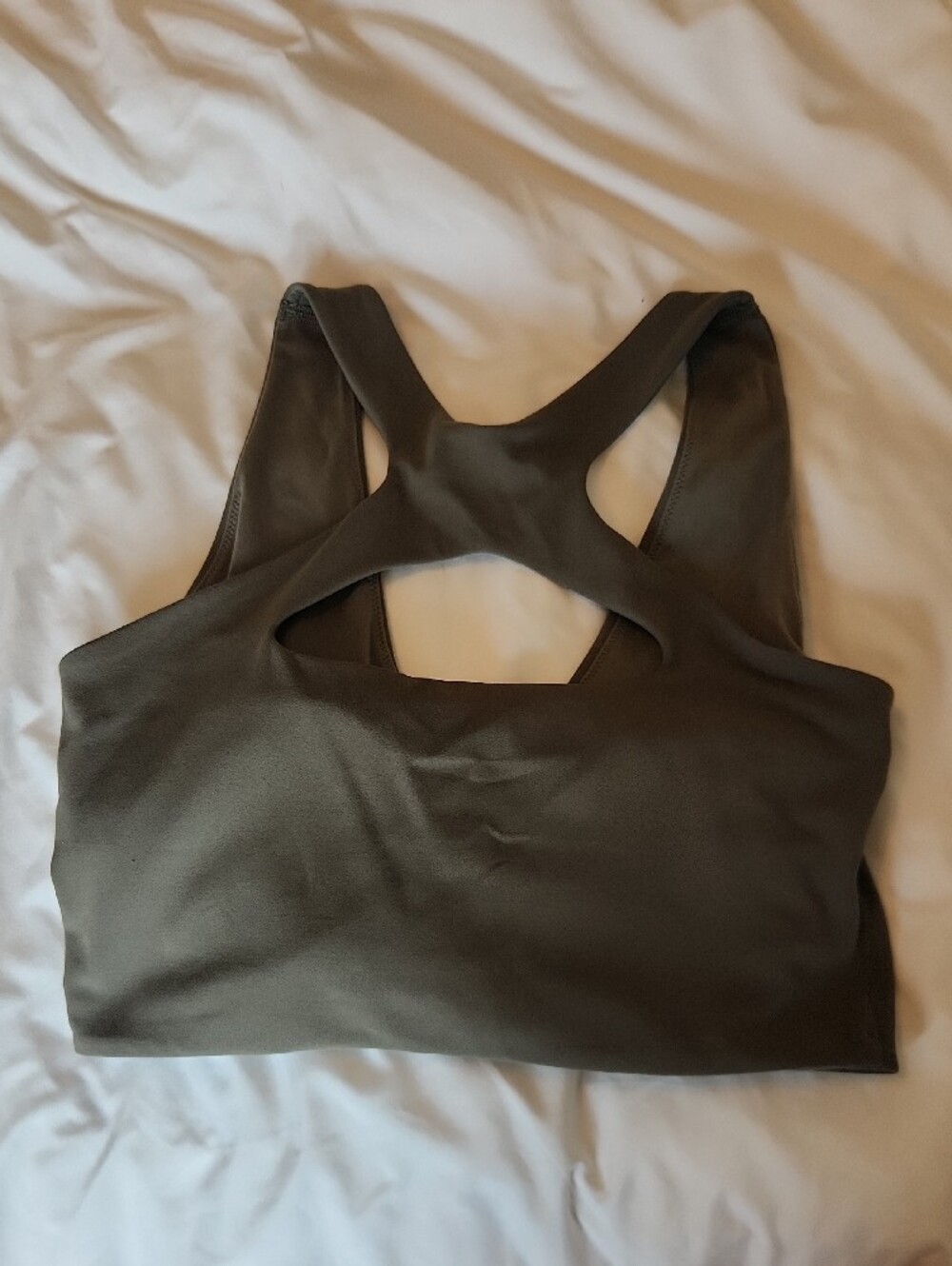 Lululemon M Bend This Scoop and Cross Bra *Light Support, A-C Cups M=8 - Picture 7 of 8